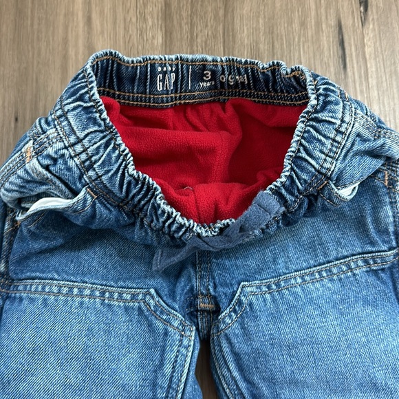 Fleece lined Baby Gap Original 3T cargo pants - Picture 5 of 5